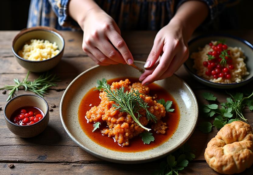 Traditional Indigenous food preparation and cuisine experience